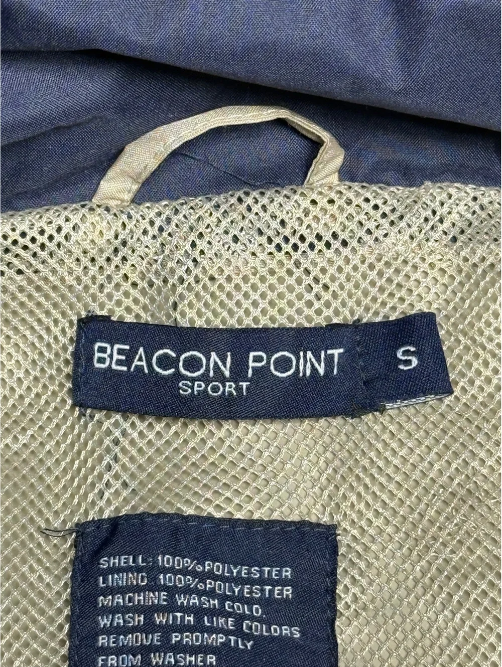 Beacon Point Sport Lightweight Beige YellowStoneJacket Small